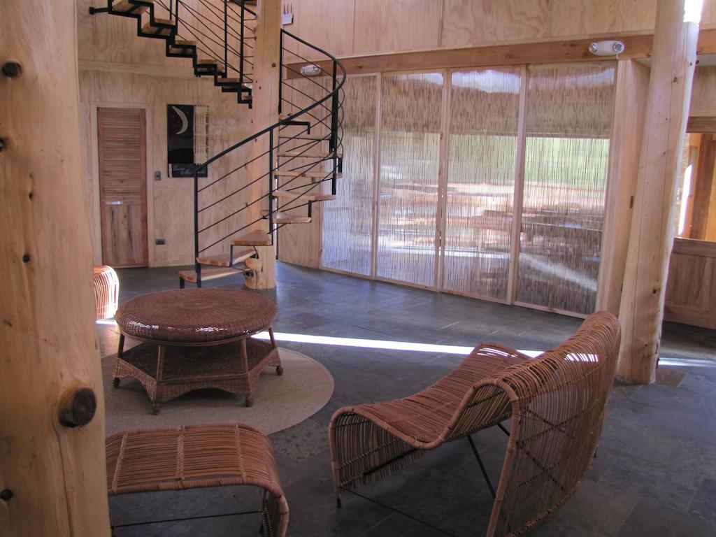 הוילה לאס טראנקס Refugio Ecobox Andino מראה חיצוני תמונה
