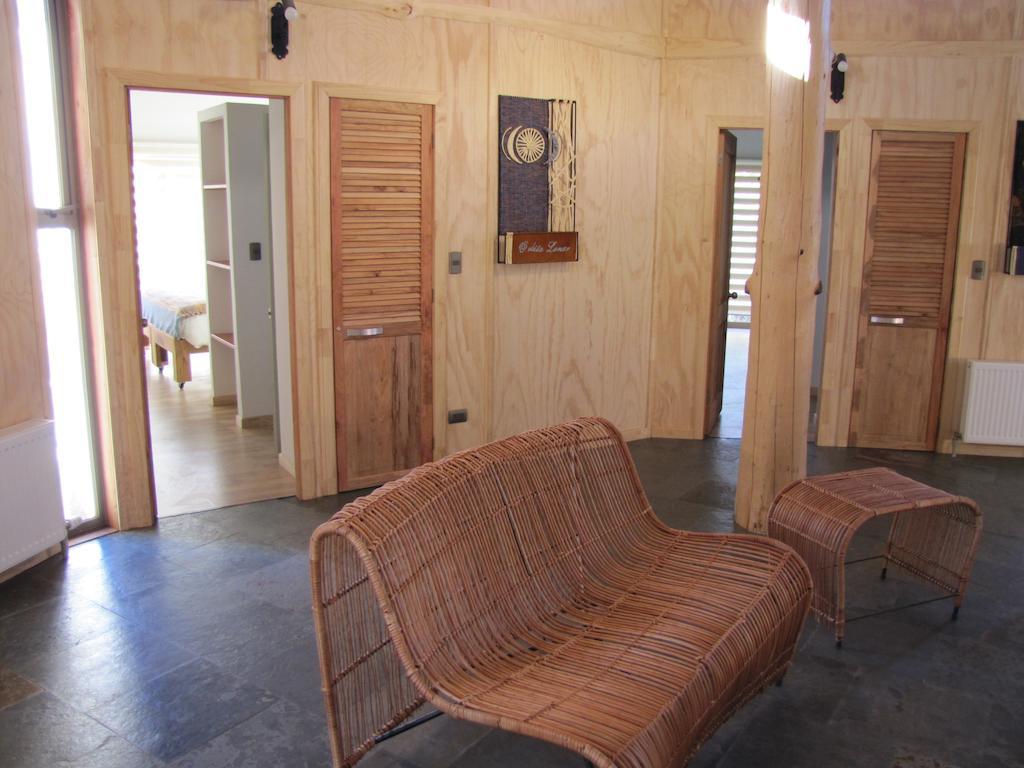 הוילה לאס טראנקס Refugio Ecobox Andino מראה חיצוני תמונה